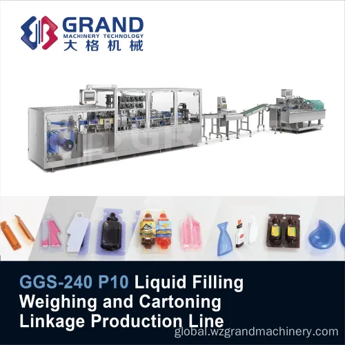 China Filling Sealing Packing packaging Machine Ggs-240 P10 Factory